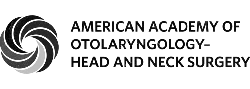 American Academy of Otolaryngology logo and name
