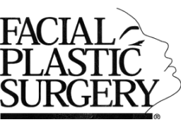 Facial plastic surgery logo and text design.